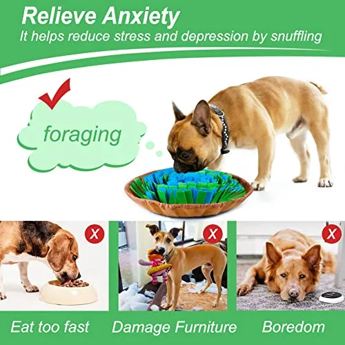 Vivifying Interactive Dog Snuffle Puzzle Treat Mat